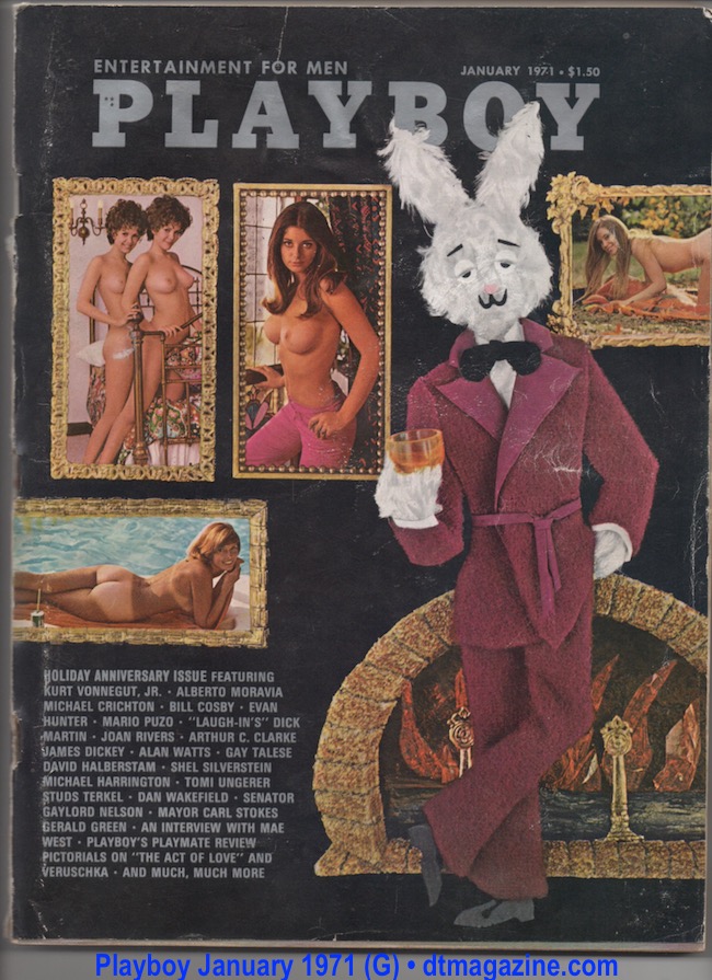 Playboy January 1971 Liv Lindeland G-VG